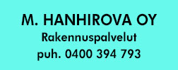 M. Hanhirova Oy logo